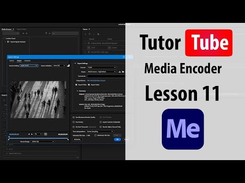 Adobe Media Encoder - Lesson 11 - Exporting AVI Format