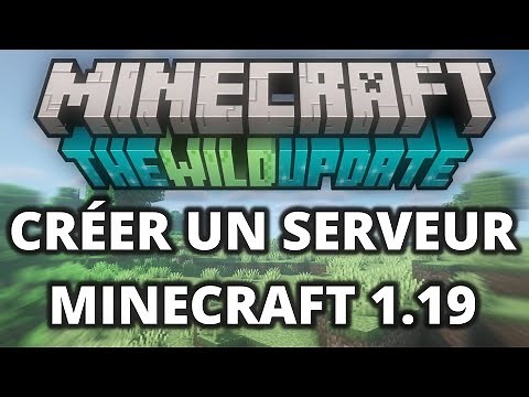 Comment Créer un Serveur Minecraft en 1.19 Gratuitement en Vanilla