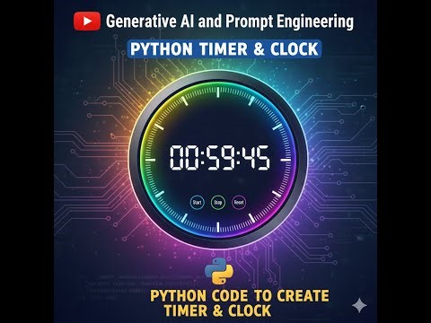 Create a Stylish Digital Clock in Python