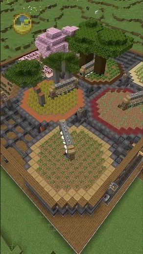 Create Mod Mega Tree Farm Timelapse 🌳