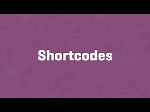 Shortcodes - WooCommerce Guided Tour