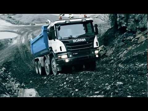 The new Scania Off-road trucks in action