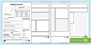 Editable Magazine Template