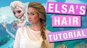Elsa Braid Tutorial from Disney’s ‘Frozen’