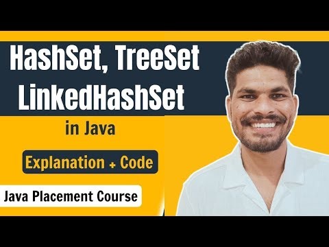 Java Set Interface: HashSet, LinkedHashSet & TreeSet Explained with Examples | #javaprogramming