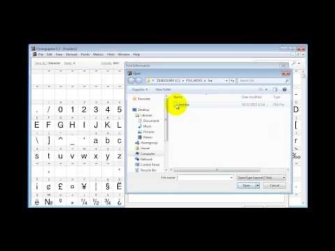 Adding OpenType Features in Fontographer 5