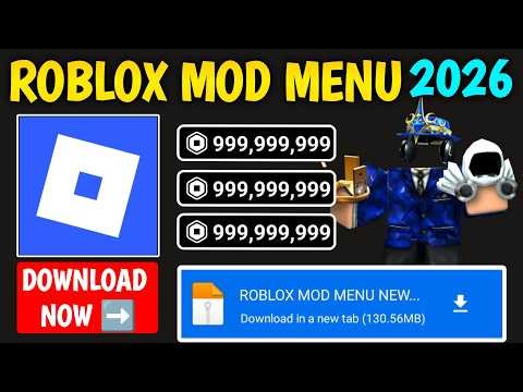 Roblox Mod Menu Unlimited Robux New Update APK 2.711.876 | Roblox Mod Menu 2026 | Roblox Mod Apk