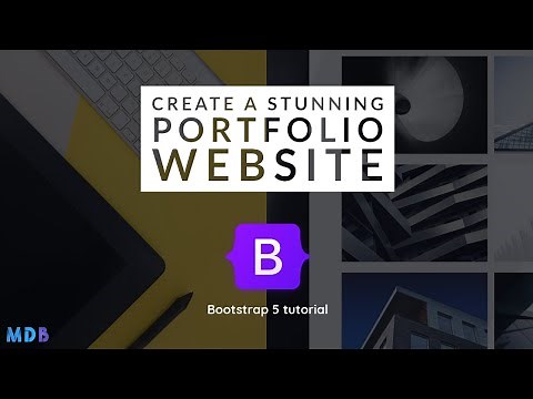 Create a Stunning, Responsive Portfolio Website with Bootstrap 5