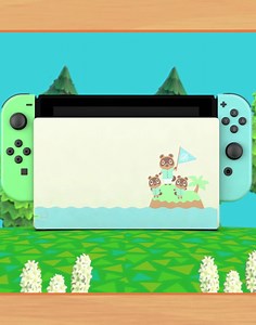 166K views · 2.3K reactions | Start a new island life when this Animal Crossing: New Horizons Nintendo Switch bundle comes to Europe on March 20th! It includes an island-themed Nintendo Switch console, dock and Joy-Con controllers, plus a download code for the game itself. | Animal Crossing | Facebook