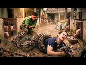 72 Hours of Terrifying Danger - Python Attacks Girl on Farm - Brave Father Rescues Her