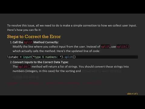 Fixing the Error: 'builtin_function_or_method' object has no attribute 'sort' in Python