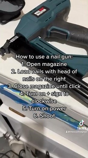 How to use an electric nail gun | a game changer for indoor home projects
