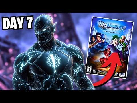 I Started As A Level 1 in DC Universe Online (The Final Time)