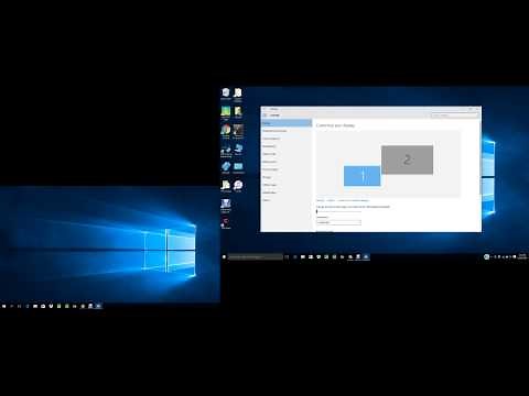 #1 How to change screen display settings (for multiple monitors)