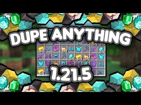How To Dupe Anything In Minecraft 1.21.5 Java Tutorial - Duplication Glitch