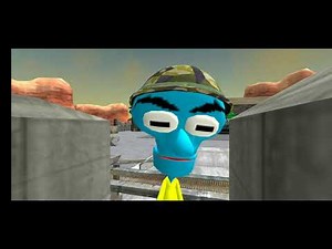 Sponge Area 51 Neighbor Escape Alien Base Secret | Level 2 | Gameplay