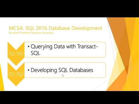 SQL Server certifications - April 2020 update