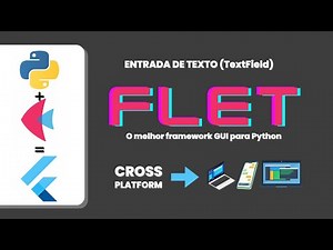 04 - TextField - Interface Grafica Python-Flet (Melhor framework GUI para Python) || #python #flet