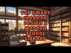 Top Smart Ideas to Design a Modern School Library