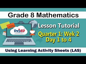Math 8 - Quarter 1: Week 2
