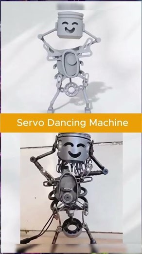 This Dancing Robot Will BLOW Your Mind! 🤖 #Robotics #ArduinoProject #DIYRobots