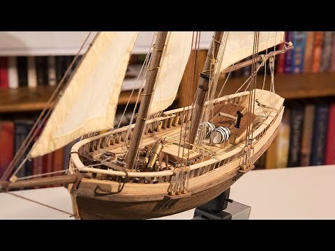 Virginia 1819 model boat