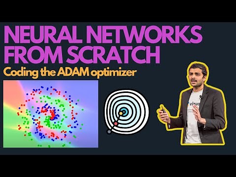 Lecture 27 -Coding the ADAM optimizer for neural networks