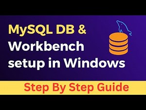 Setting up MySQL Database on Windows (Step-by-Step Tutorial)