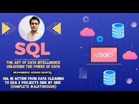 SQL Basic to Advance Full Course | Data Cleaning & EDA Data Analytics Projects for Data Analysis
