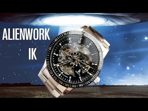 Alienwork IK Automatikuhr oder Alienwürg? Skelett Uhr - Test - Review