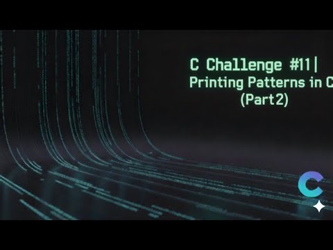 Printing Patterns in C (Part 2)