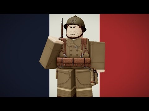 How To Make a French Uniform from WW2. (1939-1940) [Roblox Avatar Tutorials]