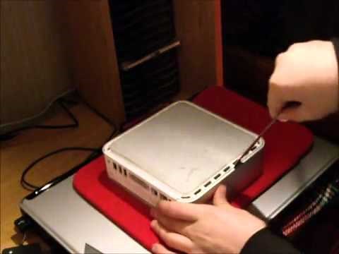 how to open mac mini