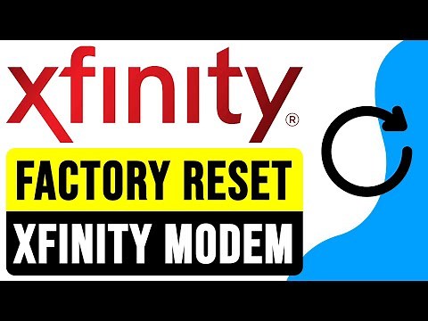 How to FACTORY RESET Xfinity Modem (XB7/XB8) 2025 | Xfinity Router Password RECOVERY