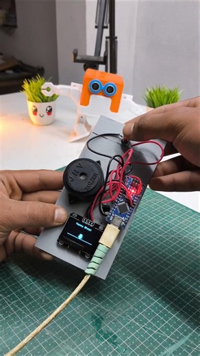 Bhogi Fire Animation on OLED 🔥 | Arduino Telugu Tech Experiment #andhrapradesh #srikakulam