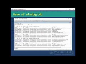PowerShell in WinDbg (Staffan Gustafsson)