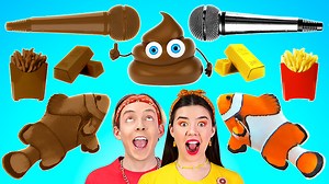 150K views · 3K reactions | Chocolate vs real food challenge || last to stop eating wins! only sweet for 24 hours by 123go! boys | 123 GO FOOD | Facebook