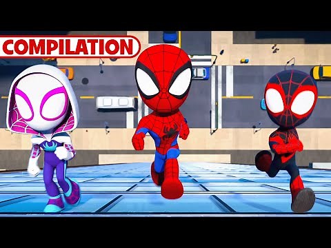 Marvel's Spidey and his Amazing Friends S1 Full Episodes! | 90 Minute Compilation | ‪@disneyjr‬