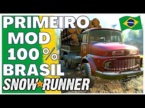 Primeiro Mod 100% Brasileiro em SnowRunner PT BR