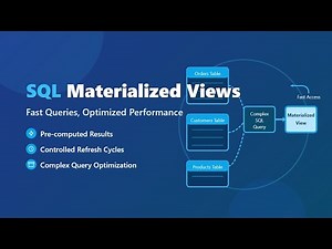 🚀 SQL Materialized Views: Boost Query Speed & Database Performance!