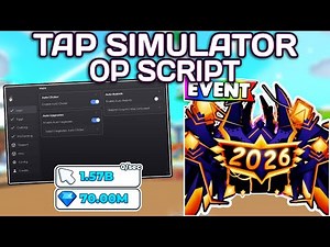 [🎉] Tap Simulator Script (2025) PASTEBIN - Auto Click | Auto Rebirth | Auto Upgrade | Auto Hatch