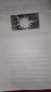 Define the term globalisation.What Indication is there in the ... | Filo