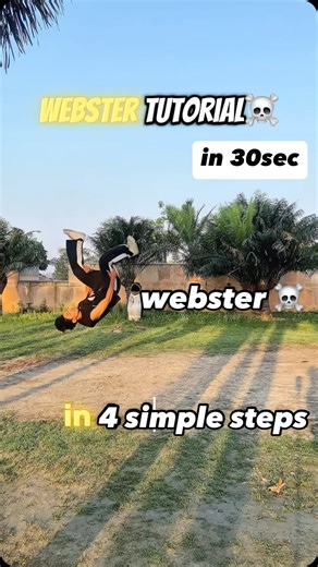 AMIT | Parkour Athlete🌀| Flip Coach |🚀| LUCKNOW📍 | on Instagram: "webster tutorial in 30 sec ☠️. . . 🎯 MASTER THE WEBSTER FLIP – FULL TUTORIAL! 🎯 on YOUTUBE Yo fam! Ready to learn the Webster flip and take your skills to the next level? 🔥 This step-by-step tutorial will help #WebsterFlip #HowToWebster #WebsterTutorial #Acrobatics #fliptutorial hojayega?"