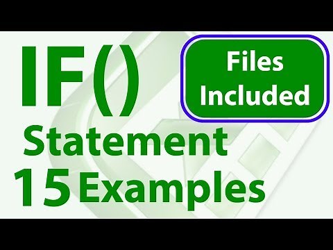 15 IF Statement Examples in Excel - Simple to Advanced - Workbook Included