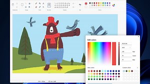 Microsoft's classic Paint app just got a Windows 11 makeover