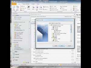 How to Export Contacts from Outlook 2010