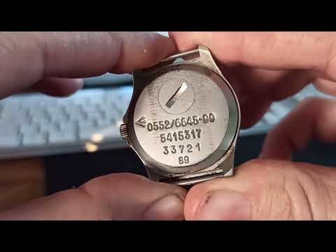 NATO British Military issue CWC G10 Swiss watch