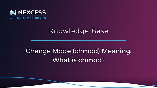 Change Mode (chmod) Meaning: What is chmod?