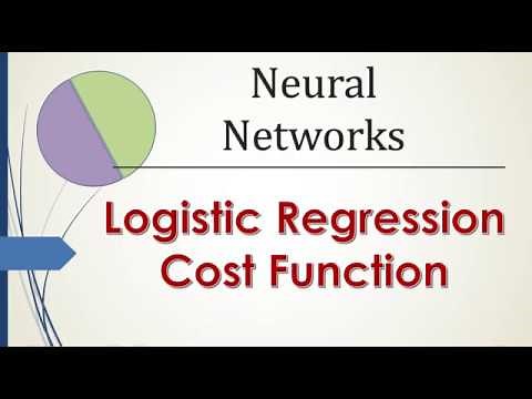 Lecture #6: Logistic Regression Cost Function | Deep Learning and Neural Networks