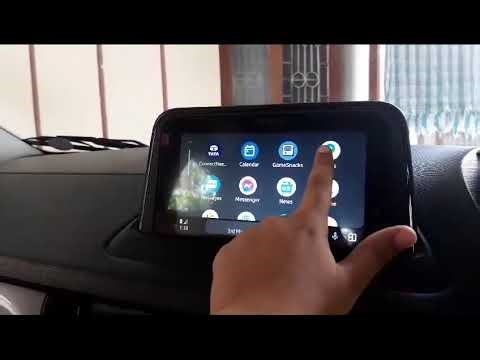 how to play Google maps using Android auto in tata nexon